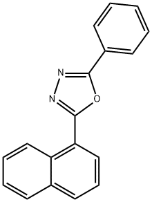 2-(1-NAPHTHYL)-5-PHENYL-1,3,4-OXADIAZOLE Structural