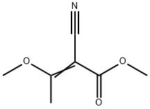 METHYL 2-CYANO-3-METHOXYCROTONATE Structural
