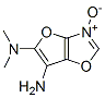 Furo[2,3-d]oxazole-5,6-diamine,  N,N-dimethyl-,  3-oxide  (9CI) Structural