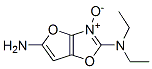 Furo[2,3-d]oxazole-2,5-diamine,  N,N-diethyl-,  3-oxide  (9CI) Structural
