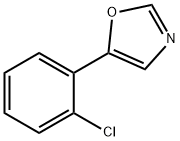 5-(2-CHLOROPHENYL)OXAZOLE Structural