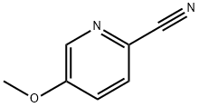 2-Cyano-5-methoxypyridine Structural