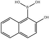 2-Hydroxyl-1-naphthaleneboronicacid Structural