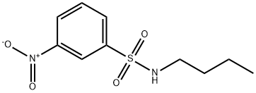 N-BUTYL 3-NITROBENZENESULFONAMIDE Structural