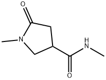 N,N'-DIMETHYL-5-PYRROLIDINONE-3-CARBOXAMIDE Structural