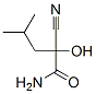 Valeramide,  2-cyano-2-hydroxy-4-methyl-  (7CI) Structural