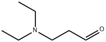 3-(diethylamino)propanal Structural