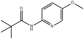 N-(5-METHOXY-PYRIDIN-2-YL)-2,2-DIMETHYL-PROPIONAMIDE Structural