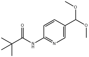 N-(5-DIMETHOXYMETHYL-PYRIDIN-2-YL)-2,2-DIMETHYL-PROPIONAMIDE Structural