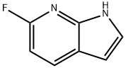 1H-Pyrrolo[2,3-b]pyridine, 6-fluoro- Structural