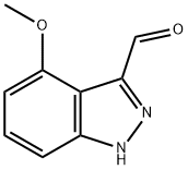 1H-Indazole-3-carboxaldehyde, 4-Methoxy-