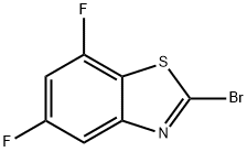 5,7-DIFLUORO-2-BROMOBENZOTHIAZOLE Structural