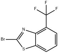 2-BROMO-4-(TRIFLUOROMETHYL)BENZOTHIAZOLE Structural