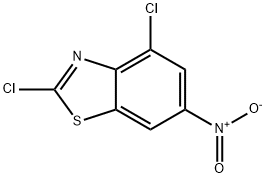 2,4-DICHLORO-6-NITROBENZOTHIAZOLE Structural