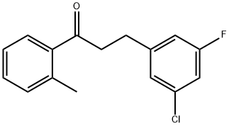 3-(3-CHLORO-5-FLUOROPHENYL)-2'-METHYLPROPIOPHENONE