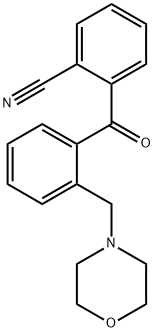 2-CYANO-2'-MORPHOLINOMETHYL BENZOPHENONE