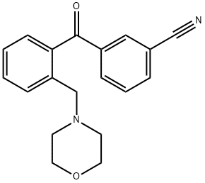 3'-CYANO-2-MORPHOLINOMETHYL BENZOPHENONE