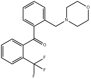 2-MORPHOLINOMETHYL-2'-TRIFLUOROMETHYLBENZOPHENONE