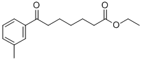 ETHYL 7-(3-METHYLPHENYL)-7-OXOHEPTANOATE