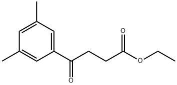 ETHYL 4-(3,5-DIMETHYLPHENYL)-4-OXOBUTYRATE Structural