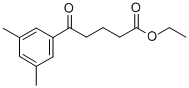 ETHYL 5-(3,5-DIMETHYLPHENYL)-5-OXOVALERATE Structural