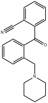 2-CYANO-2'-PIPERIDINOMETHYL BENZOPHENONE