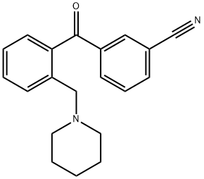 3'-CYANO-2-PIPERIDINOMETHYL BENZOPHENONE