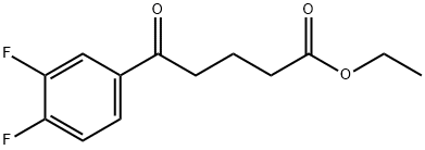 ETHYL 5-(3,4-DIFLUOROPHENYL)-5-OXOVALERATE