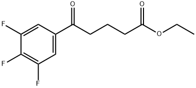 ETHYL 5-OXO-5-(3,4,5-TRIFLUOROPHENYL)VALERATE