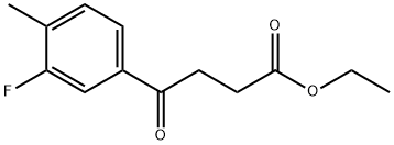 ETHYL 4-(3-FLUORO-4-METHYLPHENYL)-4-OXOBUTYRATE