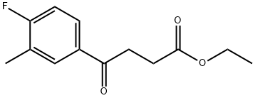 ETHYL 4-(4-FLUORO-3-METHYLPHENYL)-4-OXOBUTYRATE