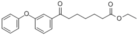 ETHYL 7-OXO-7-(3-PHENOXYPHENYL)HEPTANOATE Structural