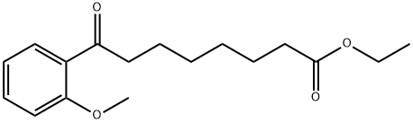 ETHYL 8-(2-METHOXYPHENYL)-8-OXOOCTANOATE Structural