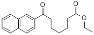 ETHYL 7-(2-NAPHTHYL)-7-OXOHEPTANOATE Structural