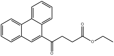 ETHYL 4-OXO-4-(9-PHENANTHRYL)BUTYRATE Structural