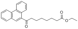 ETHYL 8-OXO-8-(9-PHENANTHRYL)OCTANOATE Structural