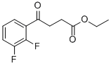 ETHYL 4-(2,3-DIFLUOROPHENYL)-4-OXOBUTYRATE