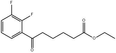 ETHYL 6-(2,3-DIFLUOROPHENYL)-6-OXOHEXANOATE