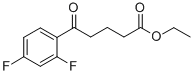 ETHYL 5-(2,4-DIFLUOROPHENYL)-5-OXOVALERATE