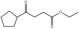 ETHYL 4-CYCLOPENTYL-4-OXOBUTYRATE Structural