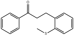 3-(2-THIOMETHYLPHENYL)PROPIOPHENONE Structural