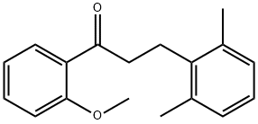 3-(2,6-DIMETHYLPHENYL)-2'-METHOXYPROPIOPHENONE Structural