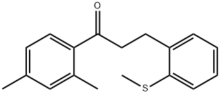 2',4'-DIMETHYL-3-(2-THIOMETHYLPHENYL)PROPIOPHENONE