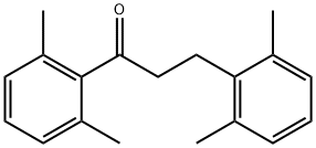 2',6'-DIMETHYL-3-(2,6-DIMETHYLPHENYL)PROPIOPHENONE Structural