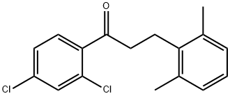 2',4'-DICHLORO-3-(2,6-DIMETHYLPHENYL)PROPIOPHENONE