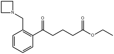 ETHYL 5-[2-(AZETIDINOMETHYL)PHENYL]-5-OXOVALERATE