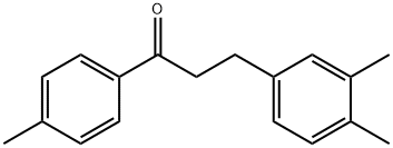 3-(3,4-DIMETHYLPHENYL)-4'-METHYLPROPIOPHENONE Structural