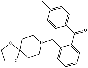 2-[8-(1,4-DIOXA-8-AZASPIRO[4.5]DECYL)METHYL]-4'-METHYL BENZOPHENONE