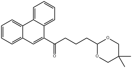 9-[4-(5,5-DIMETHYL-1,3-DIOXAN-2-YL)BUTYRYL]PHENANTHRENE