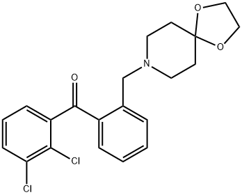 2,3-DICHLORO-2'-[8-(1,4-DIOXA-8-AZASPIRO[4.5]DECYL)METHYL]BENZOPHENONE